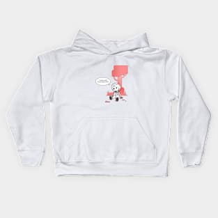 Space Dog No.03 Kids Hoodie